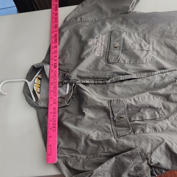 Bob Allen Shirt Mens Size XL Gray Spots FLAWS Rocky Mountain Shooting - Picture 7 of 11